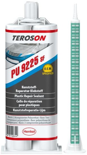 Teroson PU 9225 SF colle pour réparation plastique, rapide
[TERKLEKSTRK4]