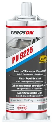 Teroson PU 9225 colle pour plastique
[TERKLEKSTRK1]