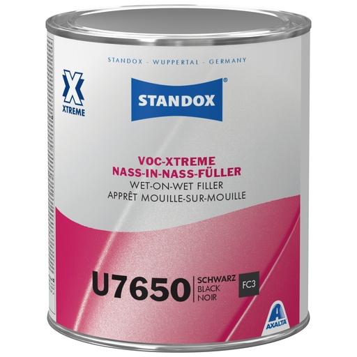 Standox VOC Xtreme Filler U7650 bagnato su bagnato nero FC3
[STXVXXFUE023]