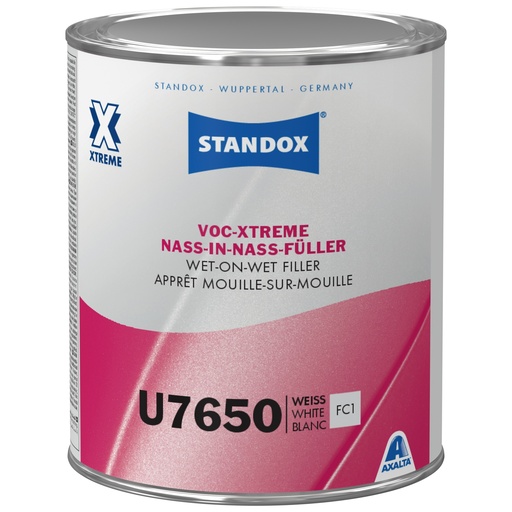 Standox VOC Xtreme Filler U7650 bagnato su bagnato blanco
[STXVXXFUE021]