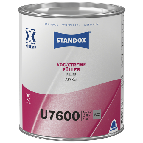 Standox apprêt Xtreme VOC U7600 gris FC2
[STXVXXFUE002]