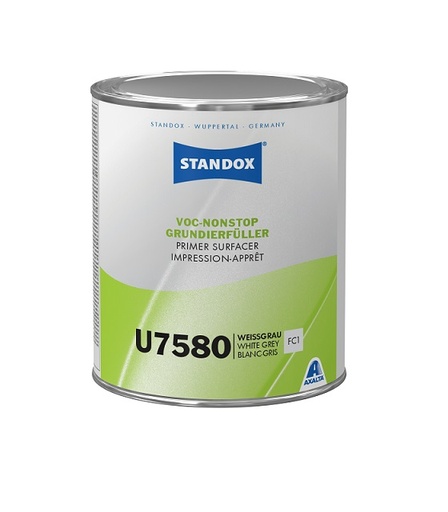 Standox reboucheur sous-couche VOC Nonstop U7580 gris blanc
[STXFUE2060]