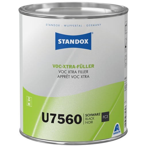 Standox VOC Surfacer Xtra noir U7560
[STXFUE2050]