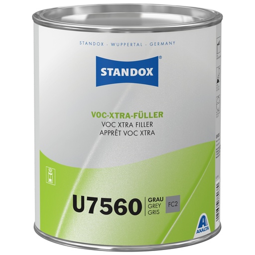 Standox VOC Surfacer Xtra gris U7560
[STXFUE2045]