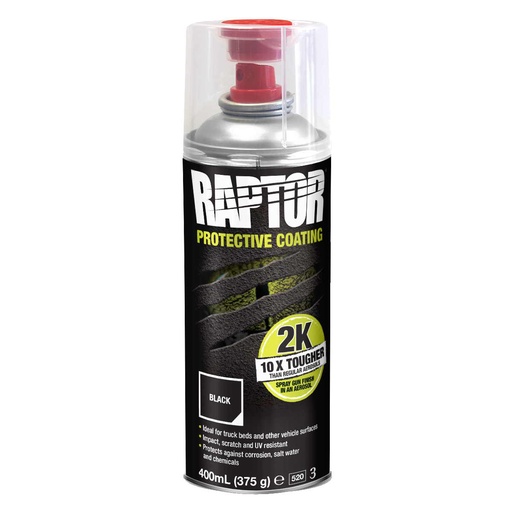 U-POL RAPTOR RIVESTIMENTO PROTETTIVO - NERO - BOMBOLETTA SPRAY 2K
[UPRAPRLBAL]