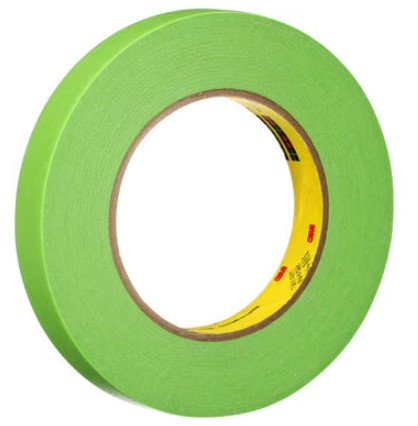 3M° 233+ nastro per mascheratura ad alte prestazioni 120°C, verde, 18 mm x 55 m
[BMMM18]